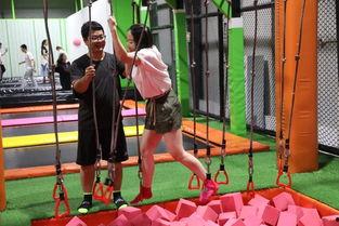 网红养生蹦床,蹦床运动，带你轻松塑形养生两不误